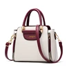 White with maroon