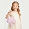 Pink shell handbag