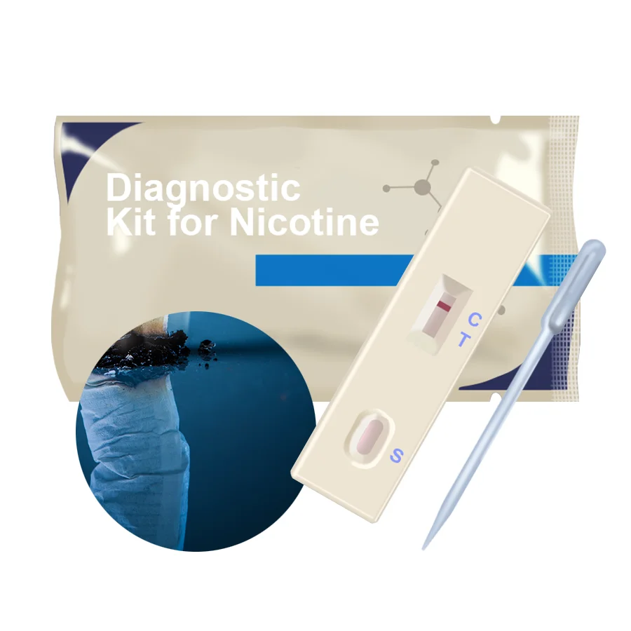 can you be tested for tobacco use Nicotine test Kit