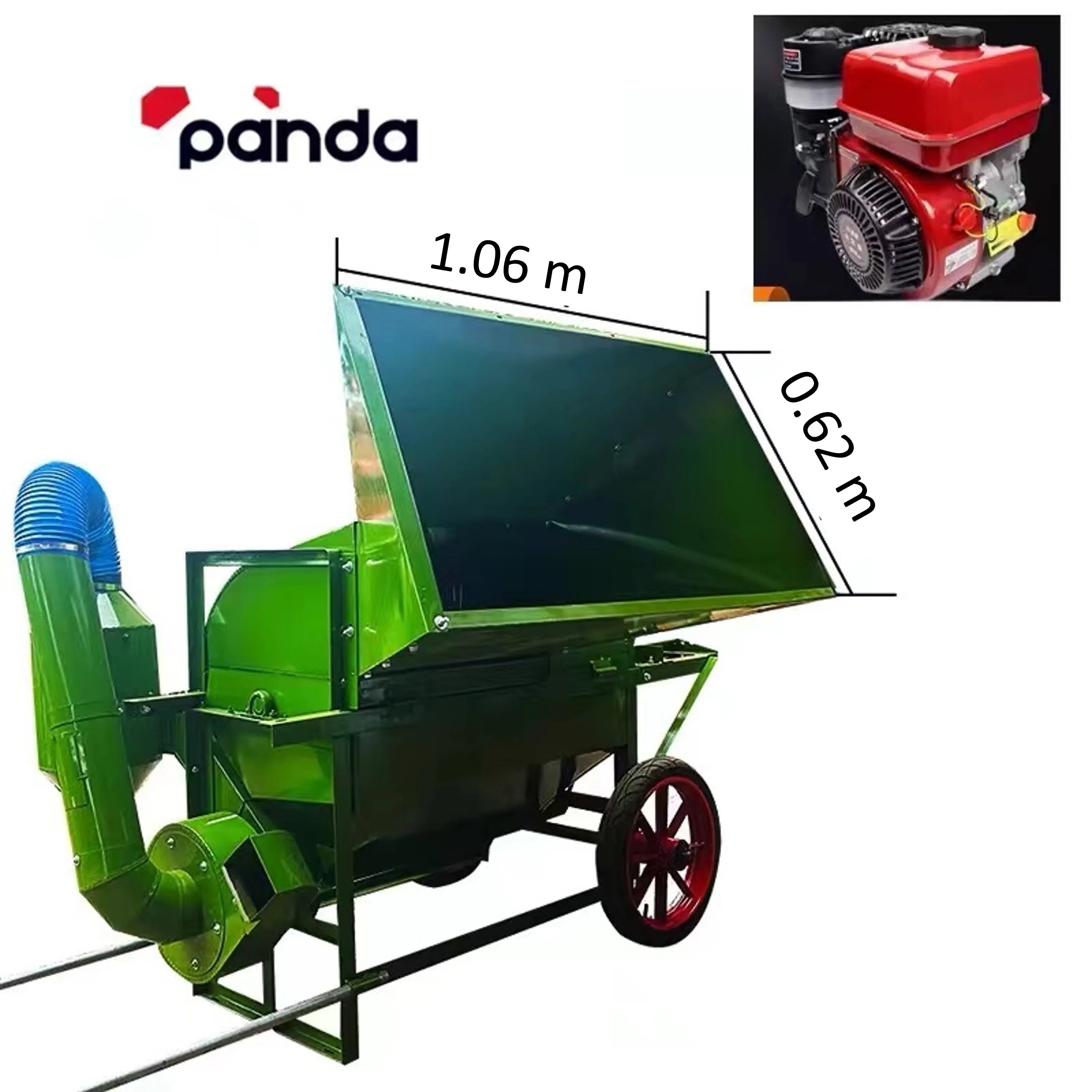 Multi Crop Thresher Wheat and Corn and Rice and Beans Small Grain Thresher