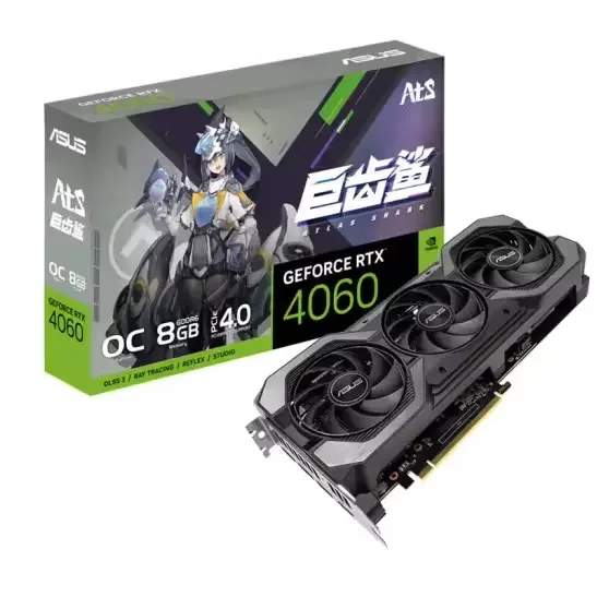 ASUS RTX 4060 8GB GDDR6 Gaming Graphics Card with PCIe 4.0