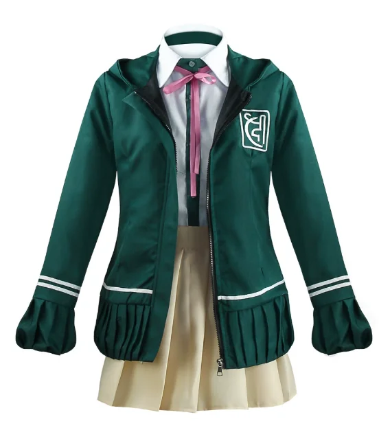 アニメ ダンガンロンパ 七海千秋 コスプレ 制服 ジャケット シャツ