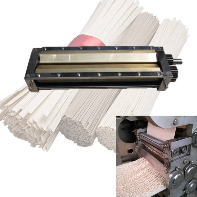 Stainless Steel Small Commercial Electric Fresh Noodle Making Machine Ramen Pasta Maker Dough Roller Noodle Cutter 3
