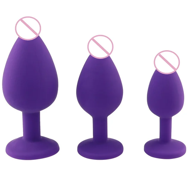 Exquisite anal butt plug set for male and female anal sex toys vibrating short anal plug