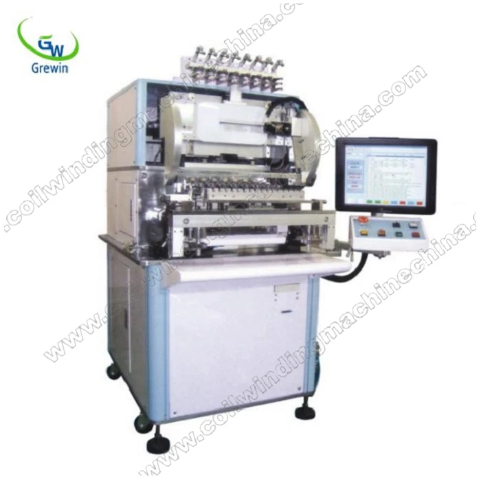 GW-92008 Motor Bobbin CNC Automatic Coil Winding Machine  with Counter