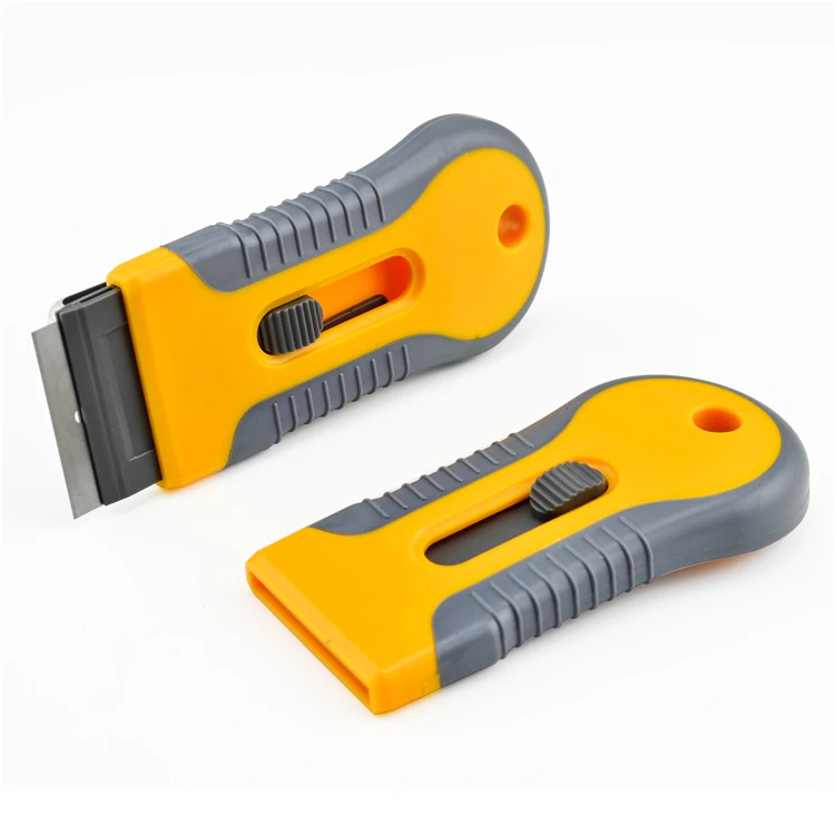 Safety Retractable Razor Scraper with Blades