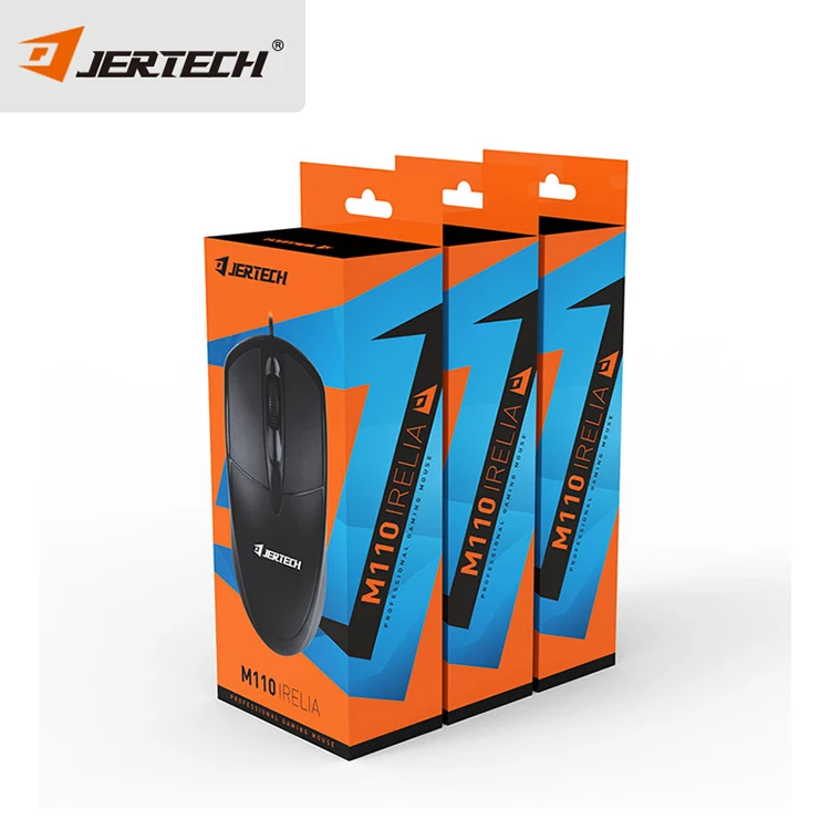 JERTECH M110 3D Button Mice PC 1200 DPI Optical Mouse Wired 1 Dollar Office USB Mouse for Computer