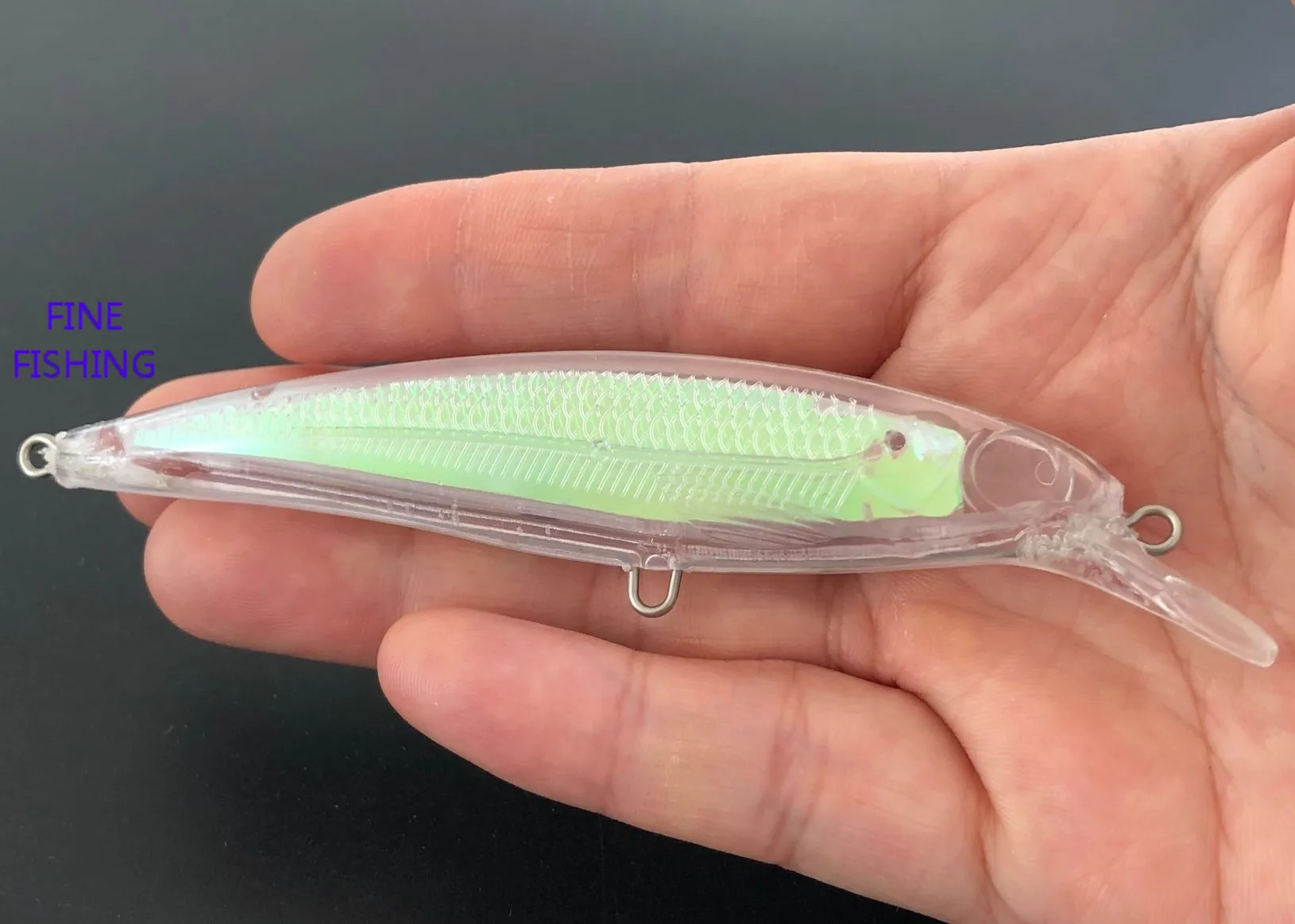 Лучшие продажи Неокрашенный Рыбалка Lure114mm 11 г пустые Crankbait приманки искусственные тела 366 в наличии БЕСПЛАТНАЯ глаз 114 мм