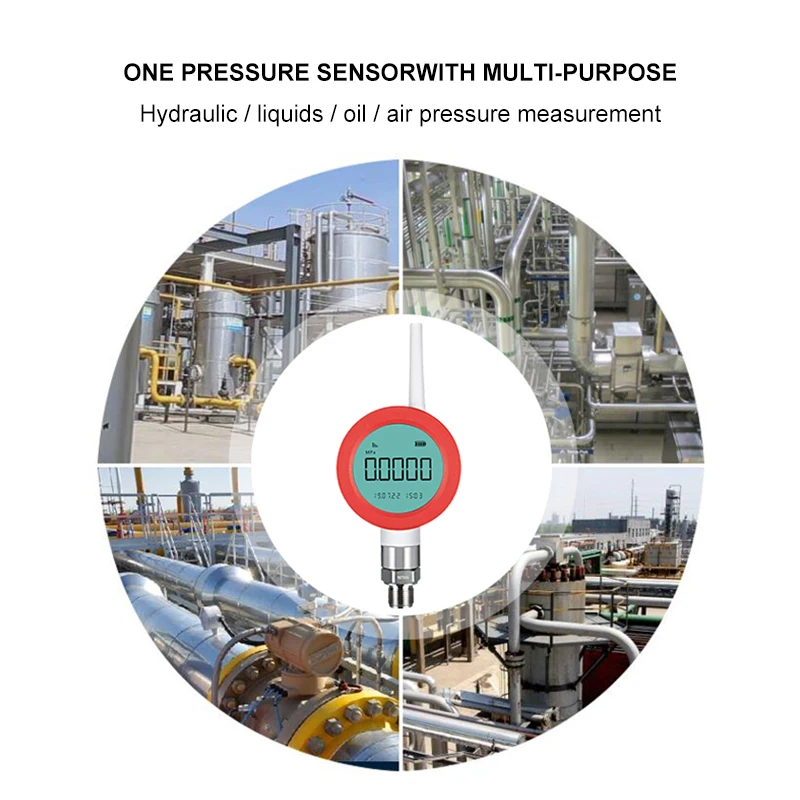 Беспроводной датчик давления HOLYKELL GPRS или zigbee