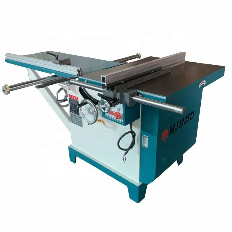 Tilting Circular Saw Woodworking Circular Table Saw Machine With Sliding Table for Wood Cutting