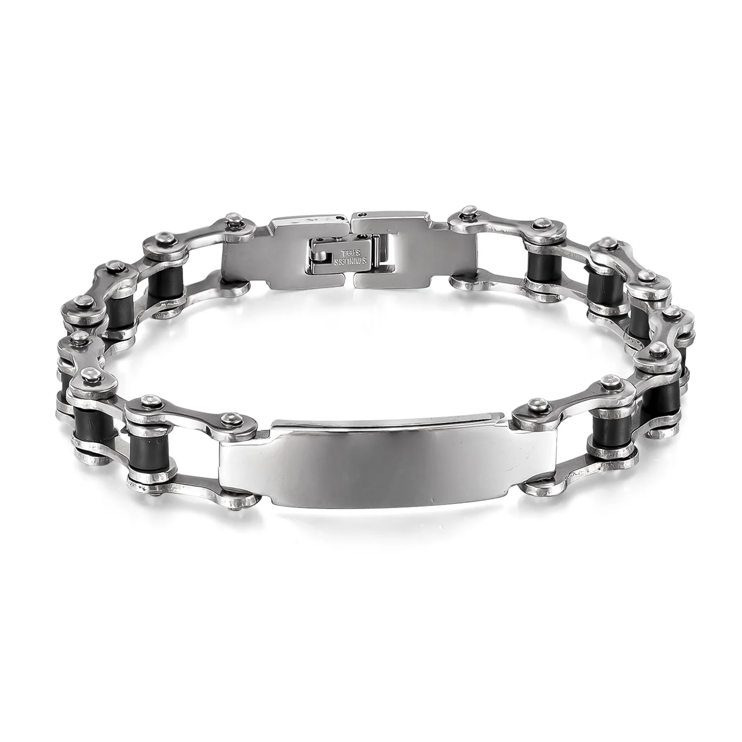 Men's Chain Bracelet Men's Stainless Steel Bracelet - 16mm Wide - Foto 8