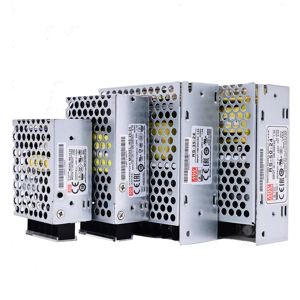 Wholesale Mean Well RS-15 Series 24V 15W 0.63A switching power supply  RS-15-24 AC/DC Power Supply From