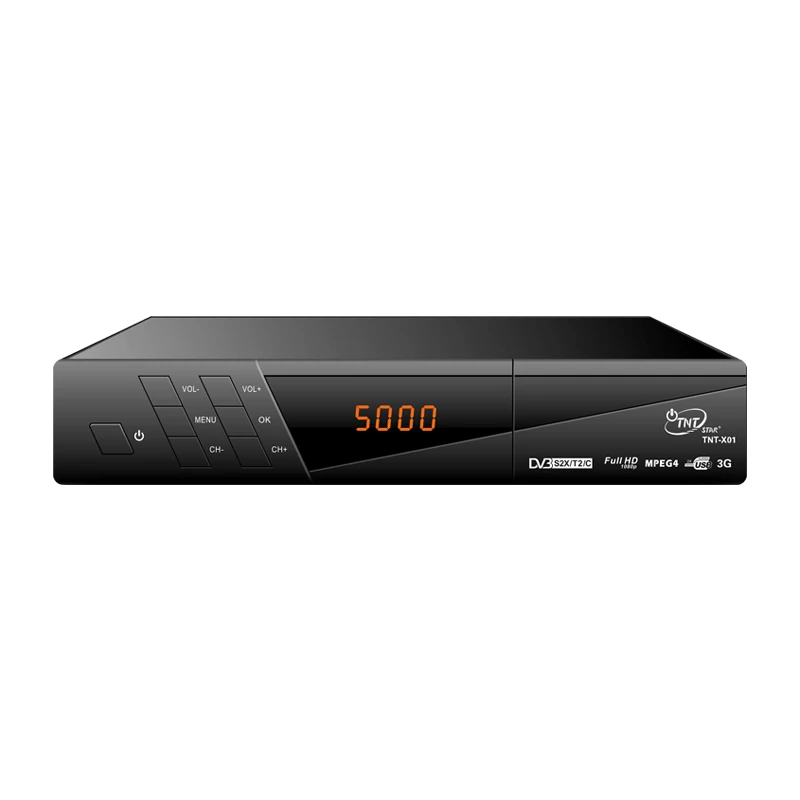 TNTSTAR TNT-X01 NEW Analog to Digital Set Top Box Converter Dvb-t2 Digital Tv Receiver Albania Dvbt2s2 Decoder Atmos Full
