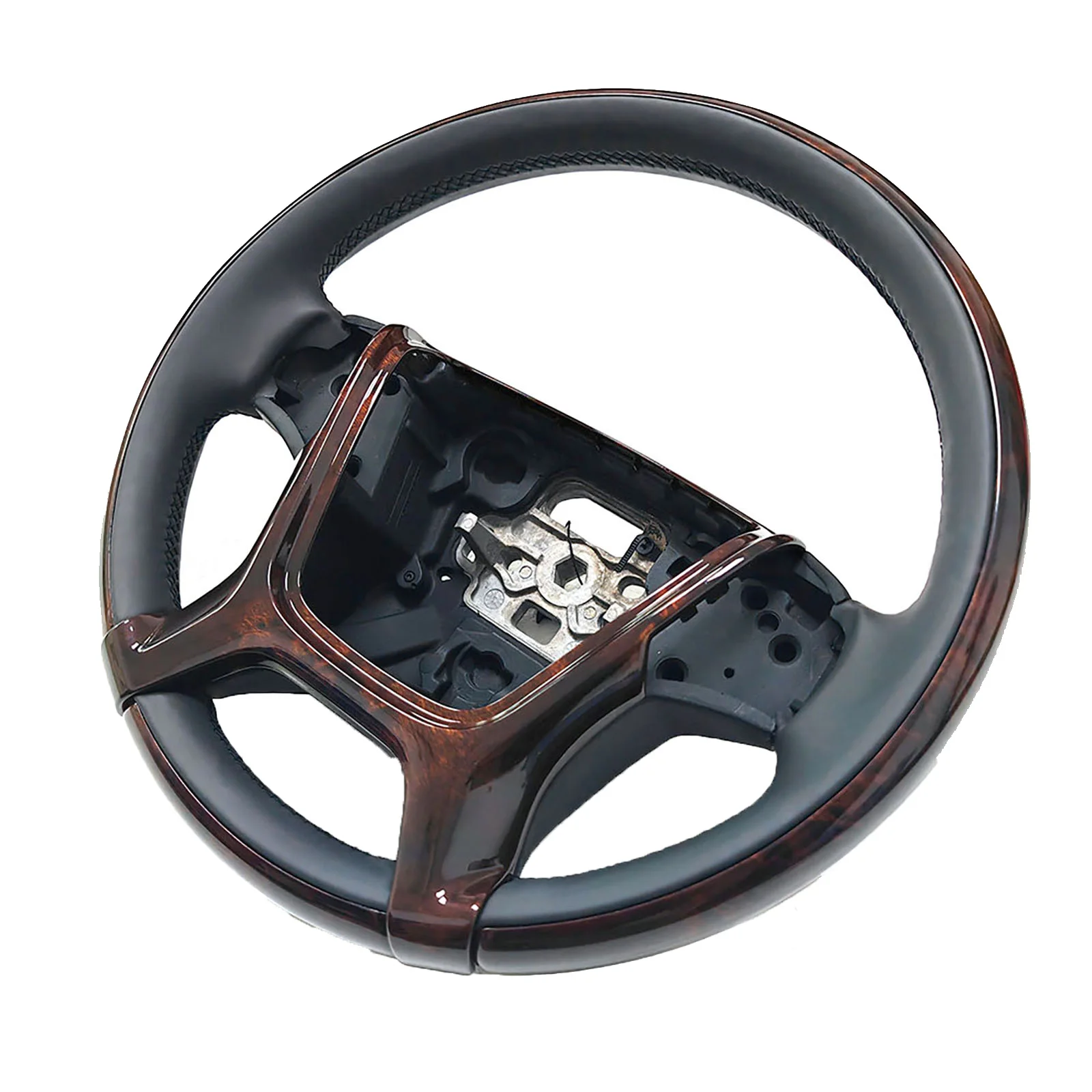 Volvo S80 S60 V70XC70 XC60 XC90 V40 V60 Leather Peach Wood Steering Wheel 31390467 Interior Car Accessory for Volvo Models