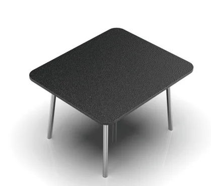 Lightweight Outdoor Table Made of Aluminum Alloy Material Easy to Store Camping Picnic Table Portable diesel Stove Slot Design