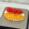 Pan de fresa colorido