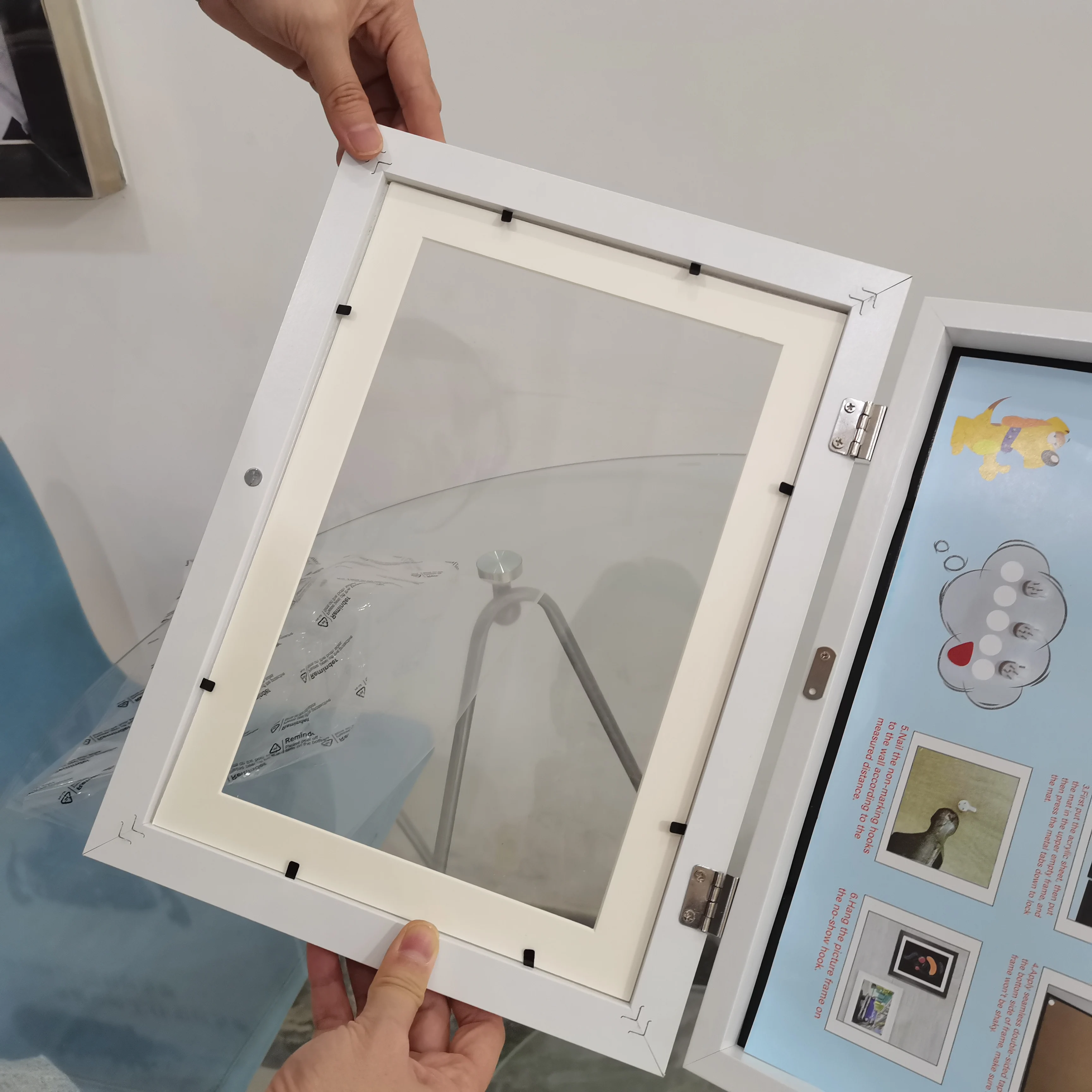 Hot Sale A4 Front-opening Kids Art Frames Changeable Children Art ...