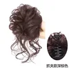 Attache à cheveux pour barbe longue style pince à griffes [marron foncé]