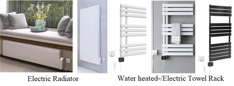 Cylindrical Radiator System Cylindrical Modern Heating Radiator - 4 Column Steel