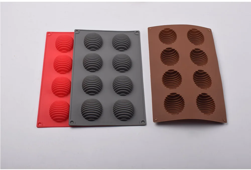 Mafengwo Egg Shaped Silicone Mold for Mousse Chocolate Pudding Jelly Baking DIY Cake Tools supplier