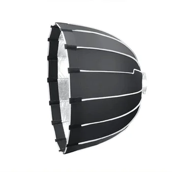 Triopo Kp2-90 90cm Portable Quick Release Deep Parabolic Softbox W/ Bowens Mount for Photography Studio Video Flash Light detail image