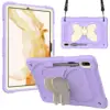 Purple+White butterflyWithout shoulder straps