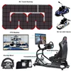 Veicoli FPV*2 + pista 5,8M x 2,8M*1 + supporti per sedili*2