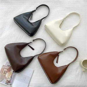 2026 Factory Korean Bags Women Handbags Ladies Simple Fashion Shoulder Bag Women PU Leather Ladies Hand Bags