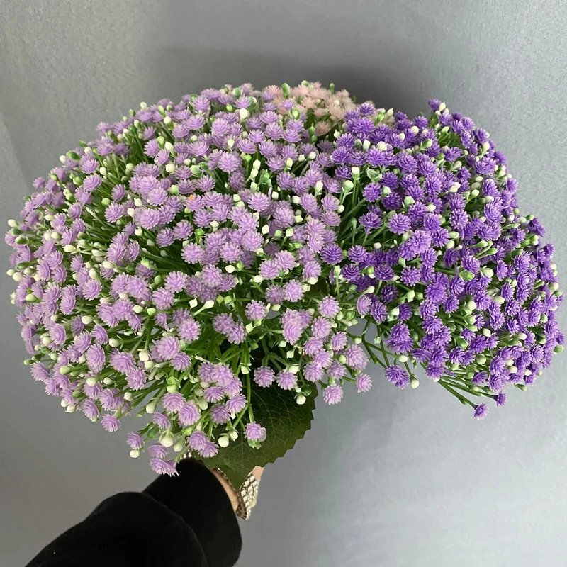 White Purple Babysbreath Wholesale Artificial Gypsophila Flowers Buy Gypsophila,Wholesale