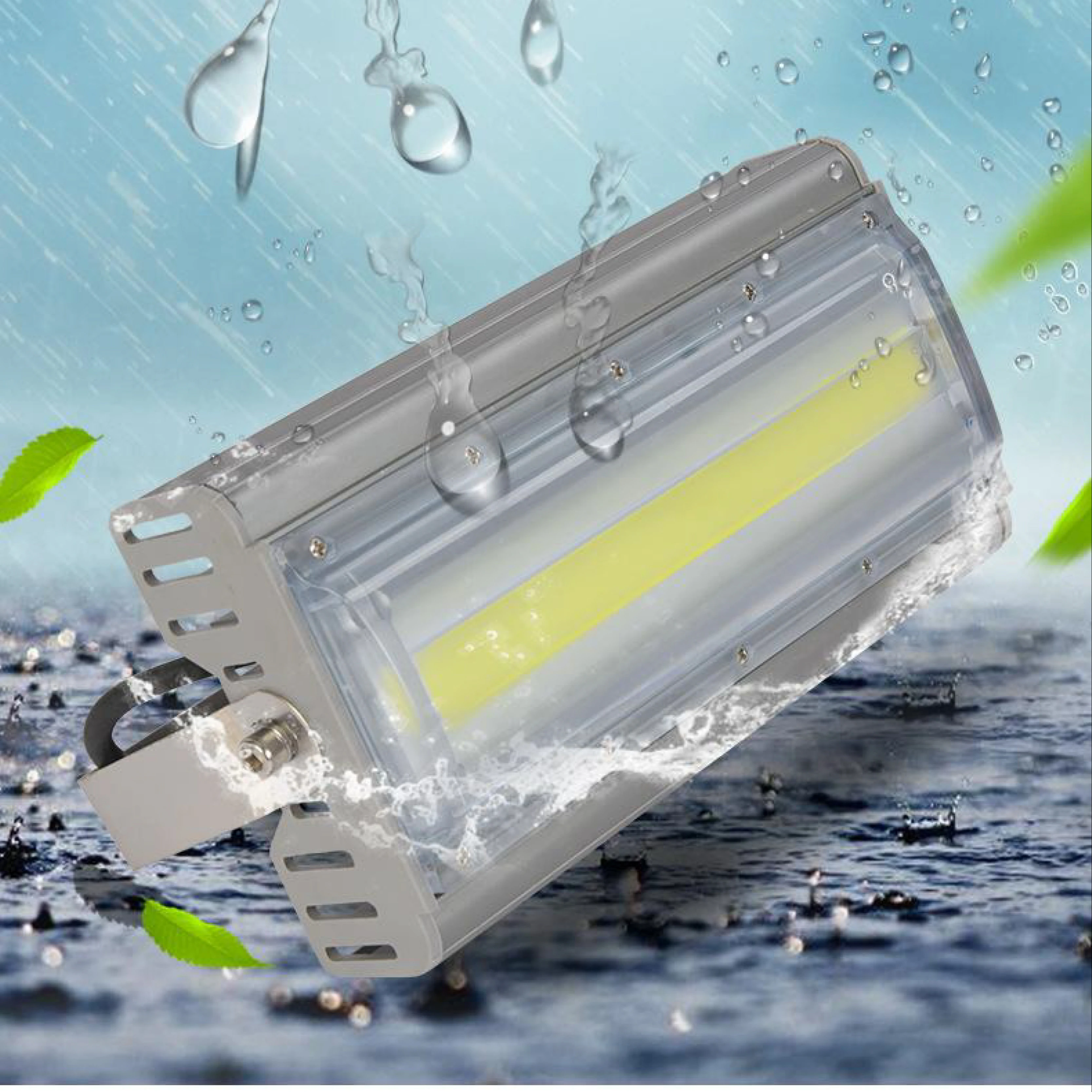 Osum Waterproof Led Flood Light Charging Floodlight Outdoor Waterproof Engineering Spotlight Led Fishing Boat Light Modular Led