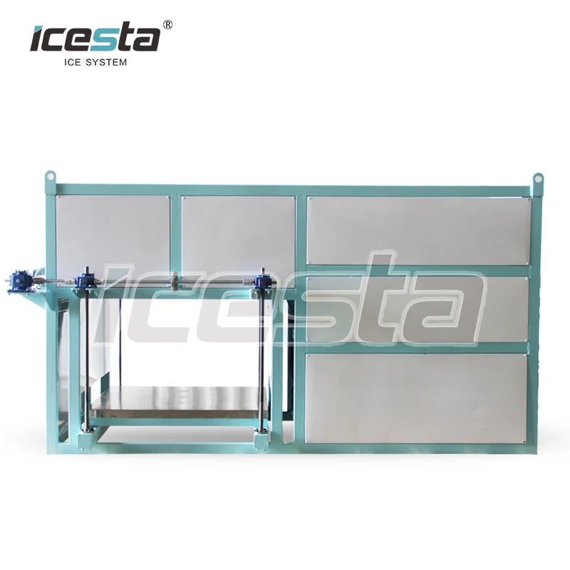 Good Price Containerized 1 3 5 Tons  Bloc De Glace Brine tank Block Ice Making Machine