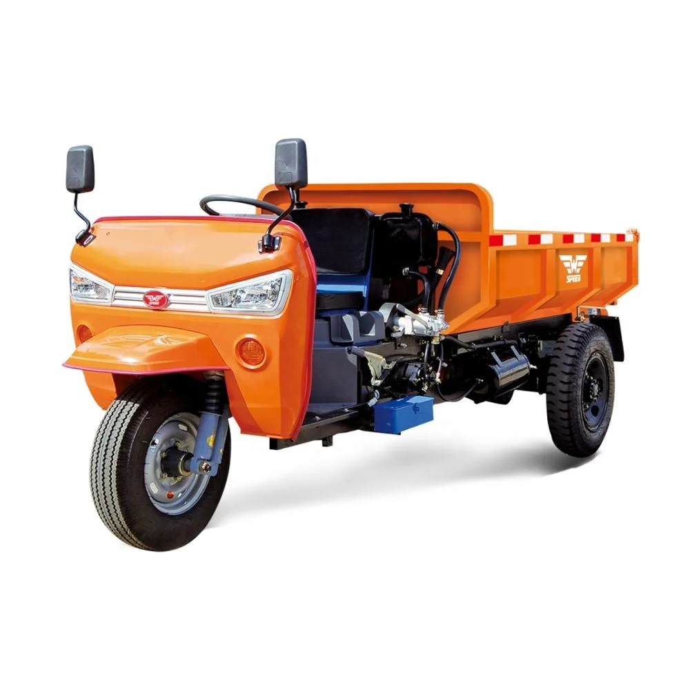 2020 Max 4 Tons Load diesel Cargo Van Tricycle 3 Wheel Truck for Sale Cabin Adult Tricycle Tricycle Auto