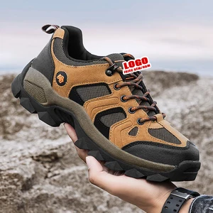 Factory Direct Comfortable Casual Hiking Shoes Lightweight Breathable Travel Walking Shoes for Men Women Anti-Slippery Feature