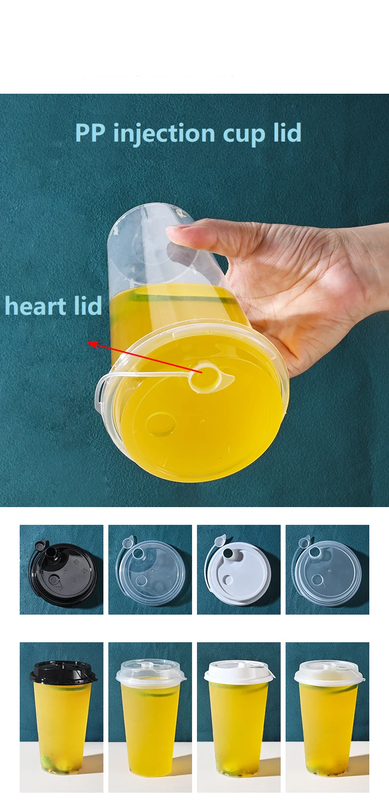 Custom Food Grade Vasos De Plastico 12 16 22 Oz Clear Plastic Ice