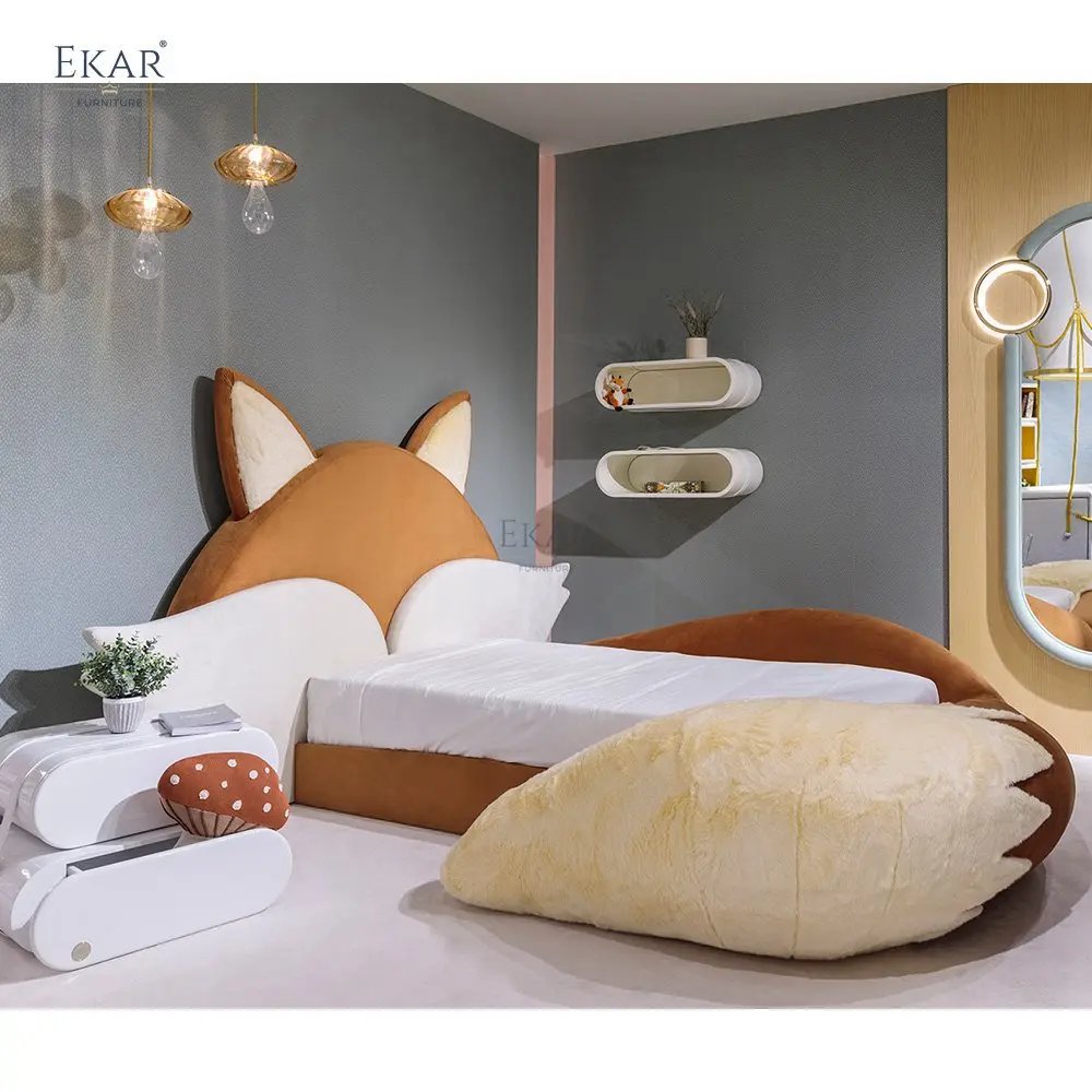 Fox-Shaped Bed Frame: A Whimsical Addition to Your Bedroom details