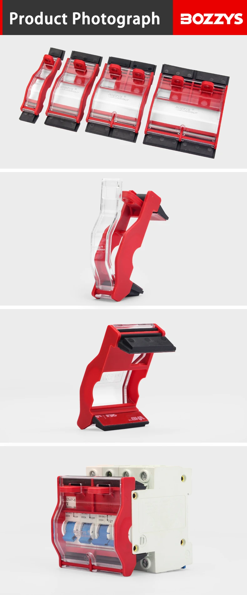 Circuit Breaker Switch Types - Secure with Lockout Covers