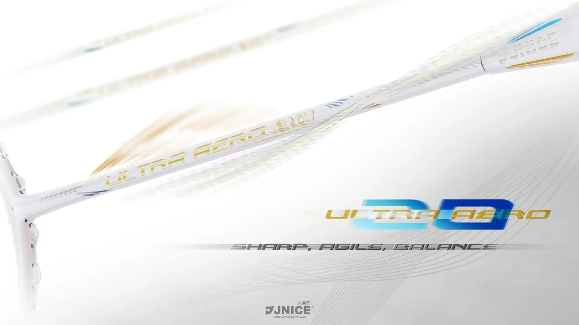 JNICE ULTRA AERO 20 - Versatile Badminton Racket for All Players