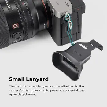 For SMALLRIG A7CII A7CR Eyecup Viewfinder Soft Silicone Material Small Lanyard for Sony Alpha 7C II/Alpha 7CR 4819 Improving product image