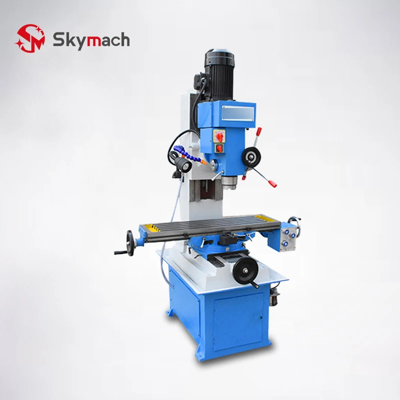 ZX50C Small Gear Head Milling and Drilling Machine - 50mm Metal