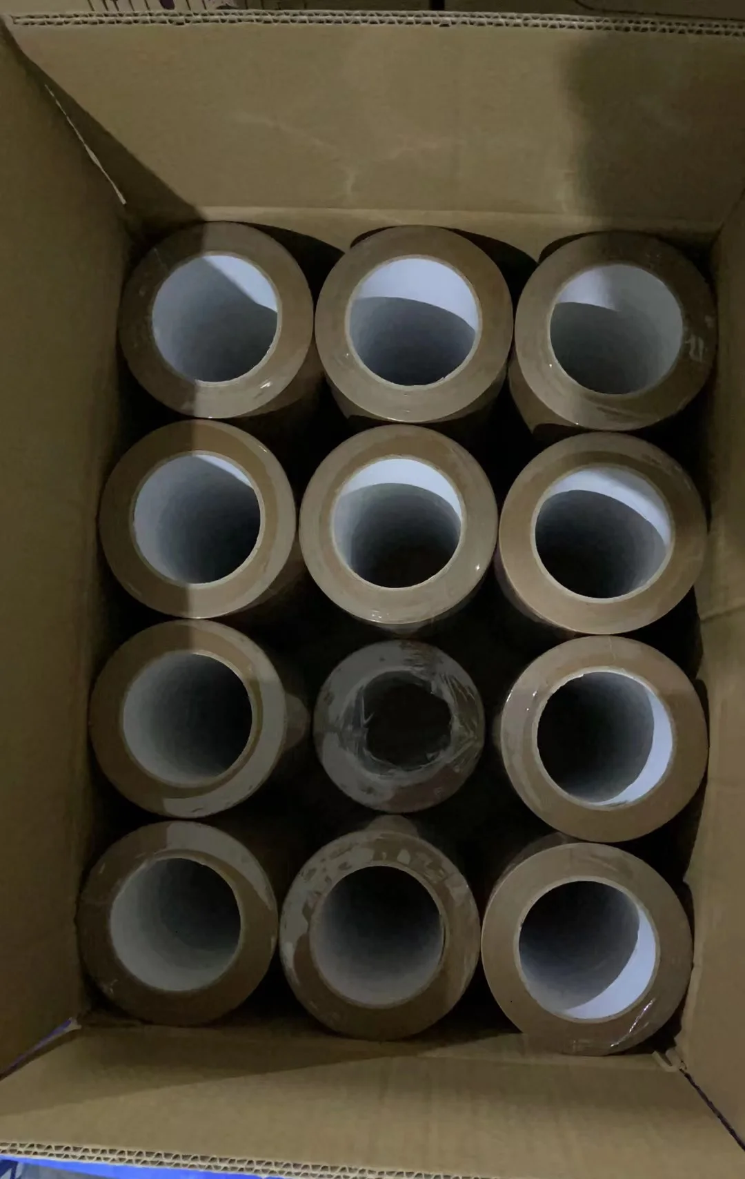 Recyclable Brown Kraft Paper Tape Self Adhesive Shipping Tape For