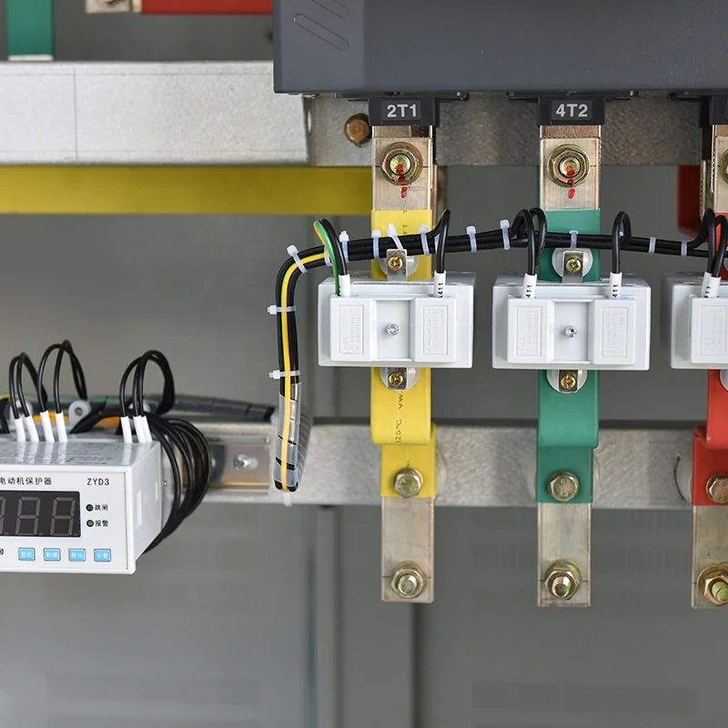 Factory Price ATS Automatic Transfer Switch 3P4P 63A 100A 160A Generator ATS Switches with Cabinet Panel Board Mounted