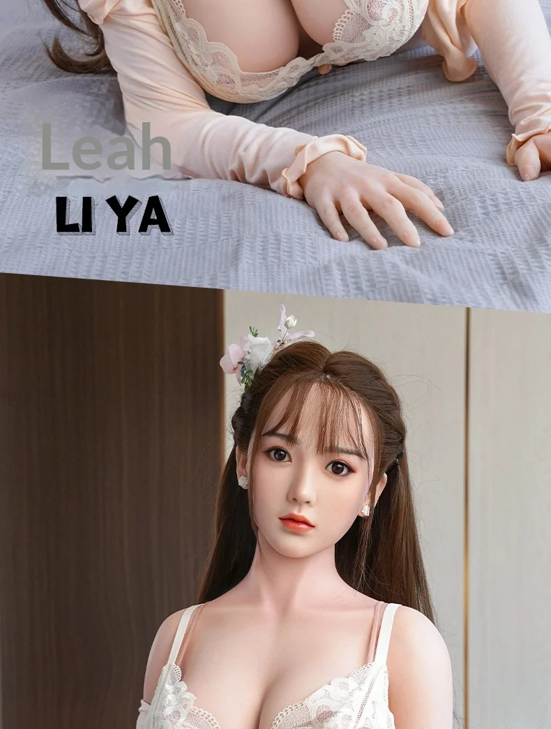 Full-body Real Solid Silicone Male Masturbator Doll Leah Model 100-168cm with Head Manual Control - Image 22