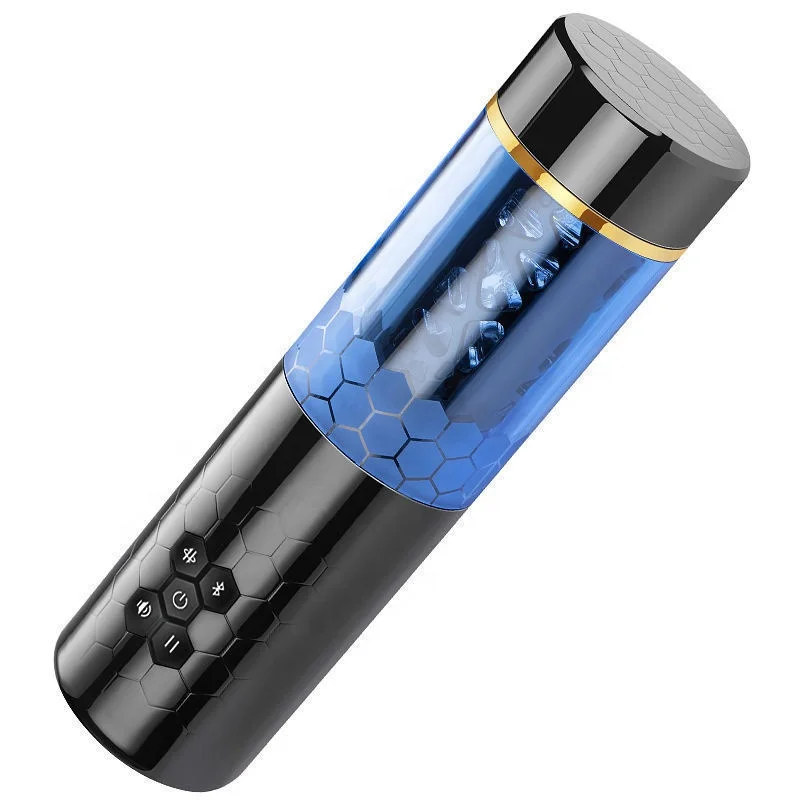 Interactive Electric Masturbator Automatic Piston Telescopic Rotation Male Masturbator with 3D Realistic Vagina