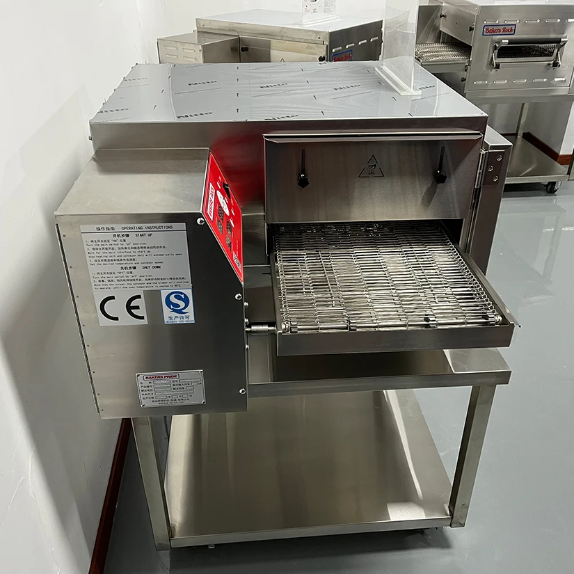 Pizza Hut Automatic Pizza Making Machine Continuous Tunnel Pizza Oven