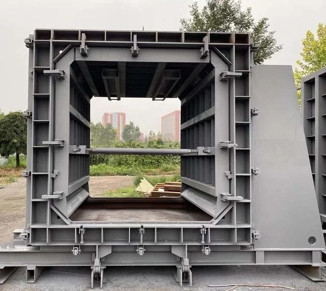 New Product Concrete Box Culvert Pipe Mould Square Box Culvert Pipe Mould Concrete Box Culvert Pipe Steel Mould