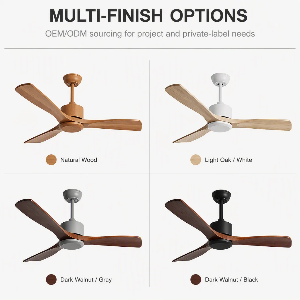 Ceiling Fan, BLDC, 35, Metal+plywood - detail 22