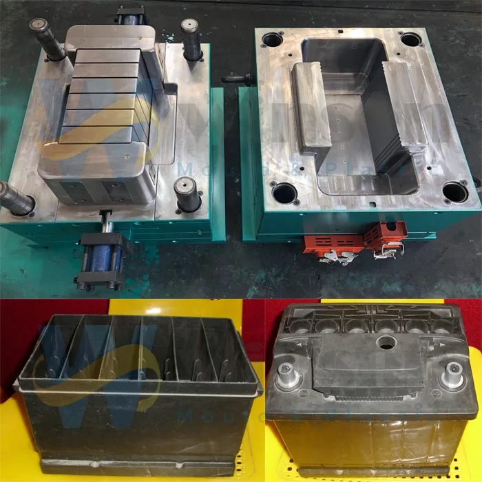 N60 N100 N200 Lead-Acid Battery Case Mold Plastic Battery Box Injection ...