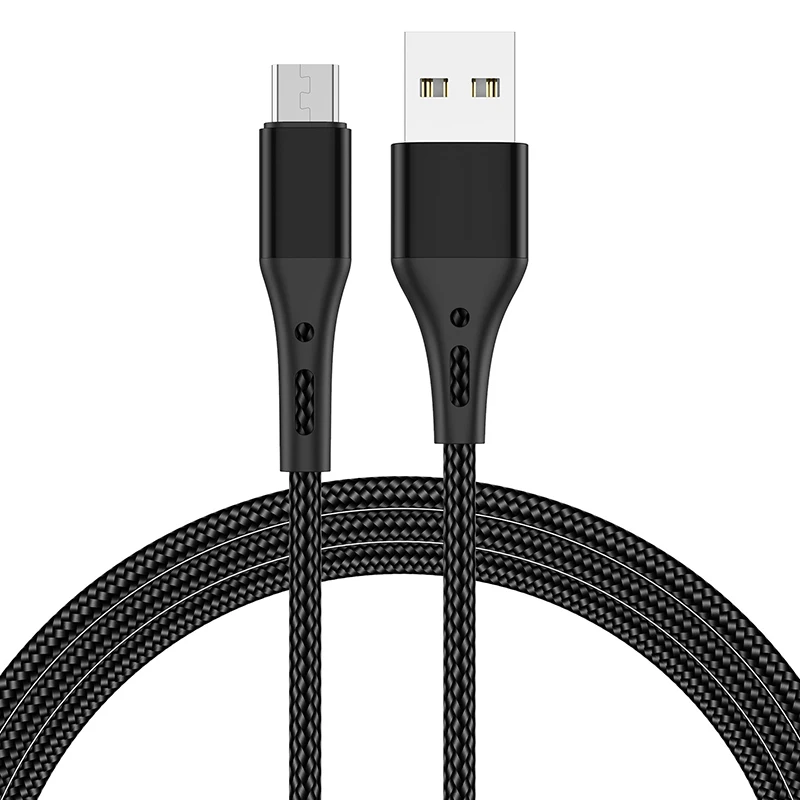 1m 3ft 2M 3 M Usb C Cable Fast Charge Nylon Braided Data Cable Mirco Type C Fast Charging Usb Cable android charger