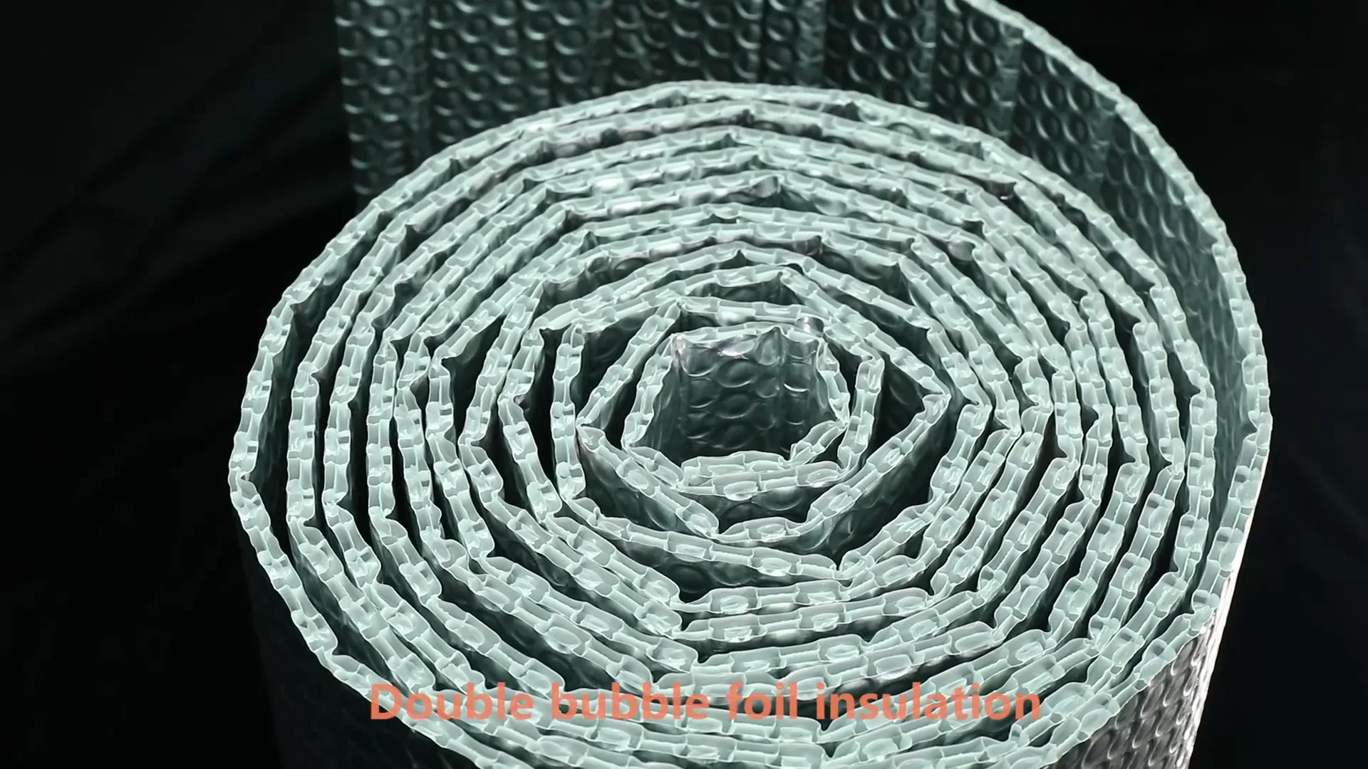 Double Bubble Underlayment Foil White 4ft X 250ft Reflective Foil/white