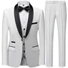 3 pezzi Set bianco